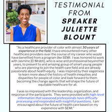 Speaker Juliette Blount